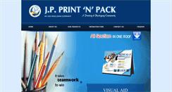 Desktop Screenshot of jpprint.co.in
